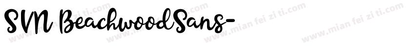 SVN BeachwoodSans字体转换